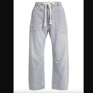 NWT Free People We The Free Moxie Pull-On Barrel Jeans - Little Darlin | Size 25